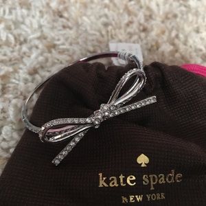 Kate Spade pave bangle bracelet.
